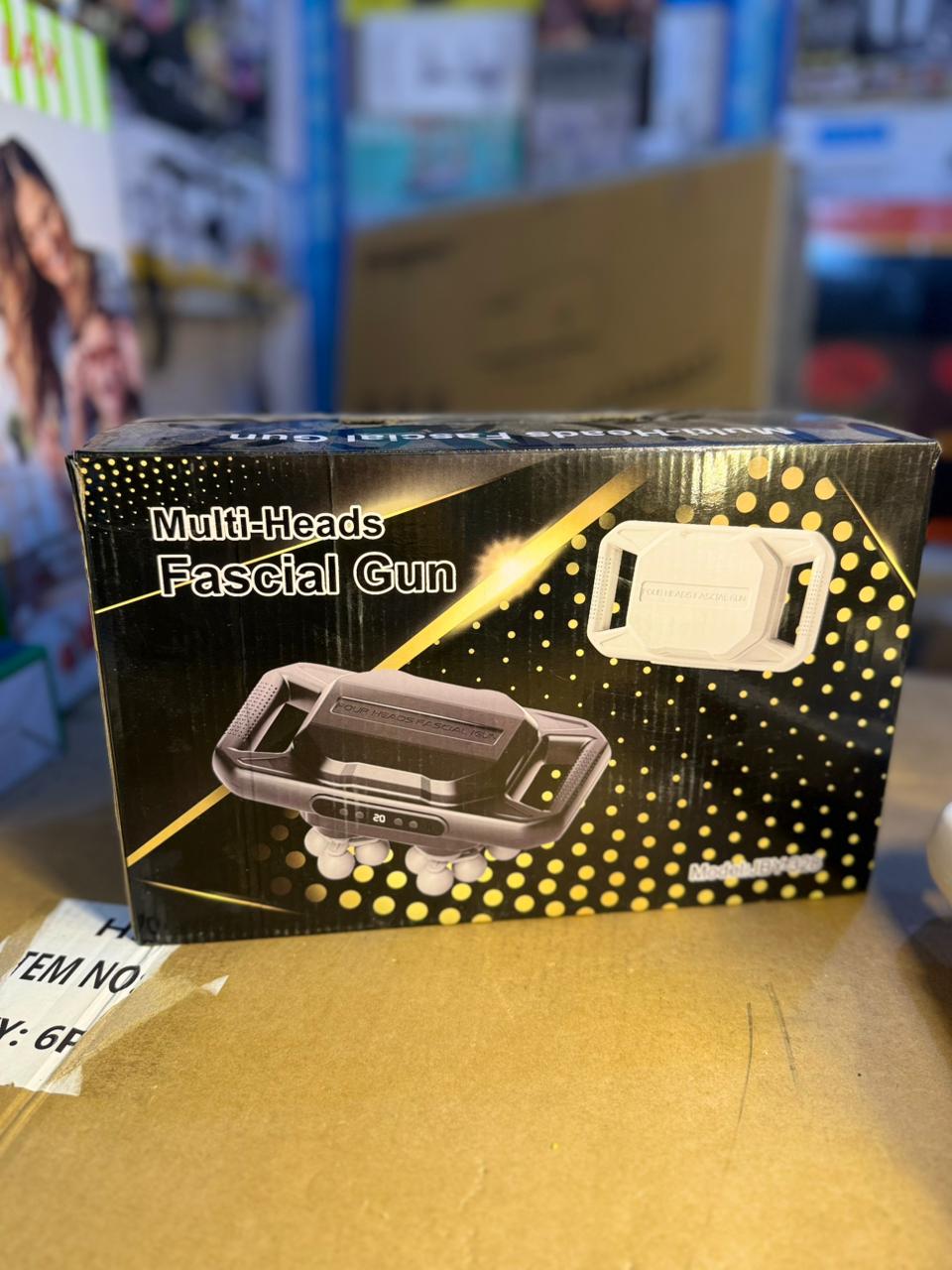 Multi Head fiscal Gun Massager