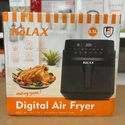 KOLAX Digital Air Fryer 8.5L - Germany Origin Brand, 6 Cooking Presets
