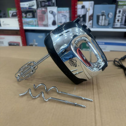 Uakeen Hand Mixer ZL-2302 – 5 Speed Lightweight Hand Mixer with Stainless Steel Beaters