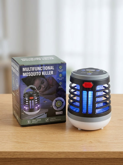 Multifunctional Mosquito Killer Lamp - Rechargeable UV Mosquito Zapper with LED Light
