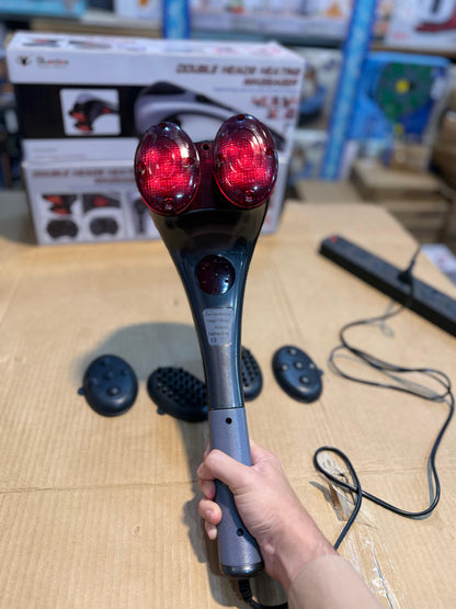 Double Heads Heating Massager B2000