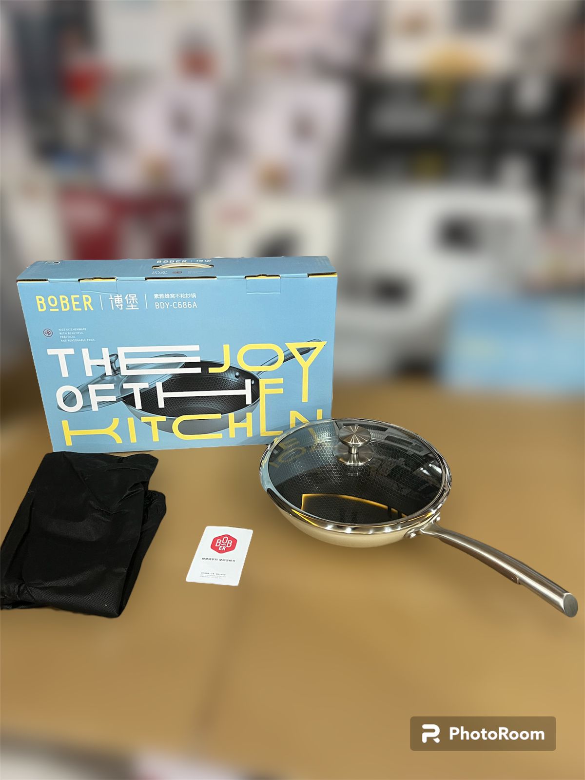 BoBER laser frypan 30cm