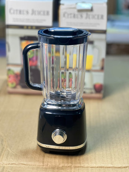 Retro Series Countertop Blender - Large Jar, Stainless Steel Blades, Black & Cream