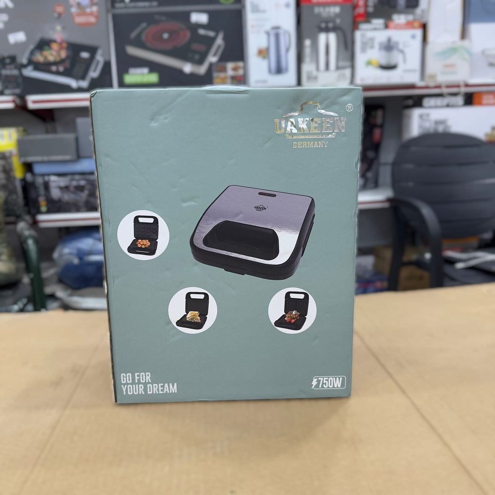 Uakeen 3-IN-1 Sandwich Maker ZL-409