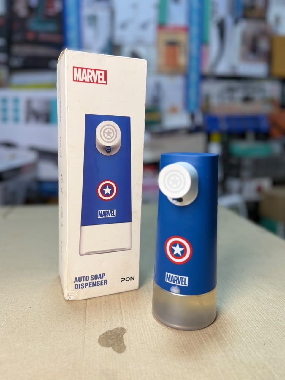 MINISO Auto Soap Dispenser Marvel Edition