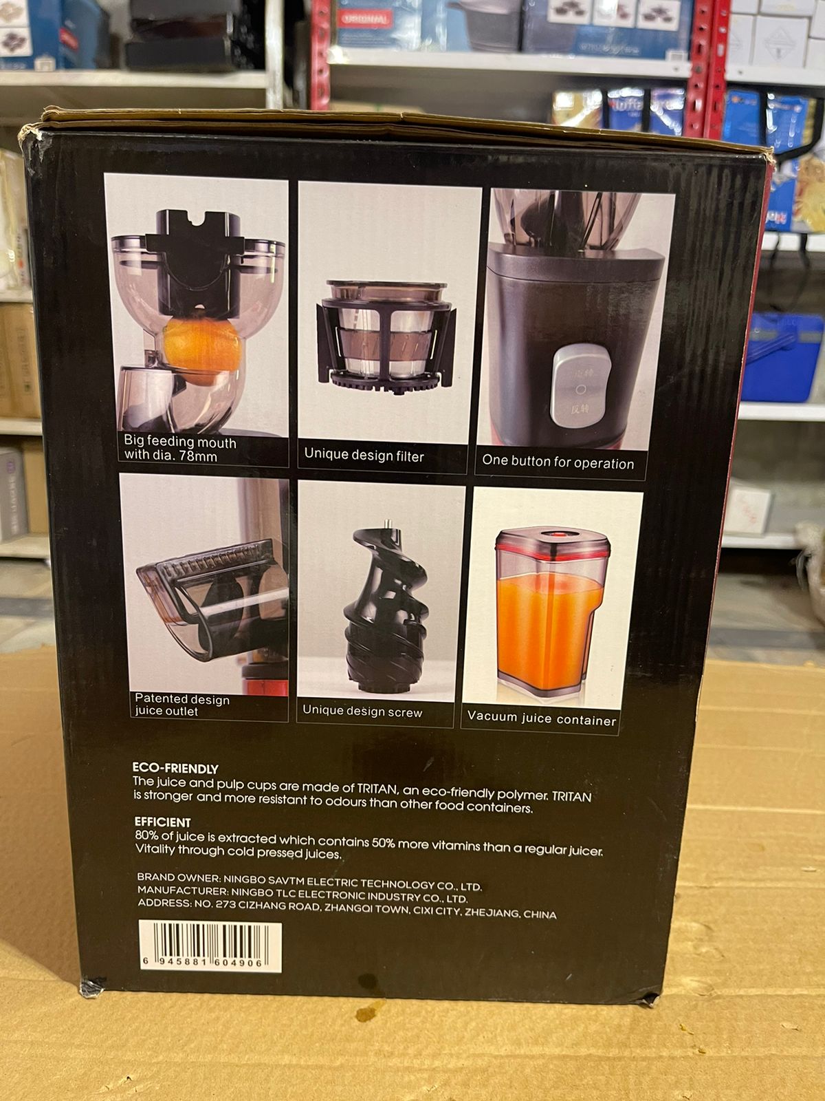 SAVTM Slowjuicer 250W Hagi quality