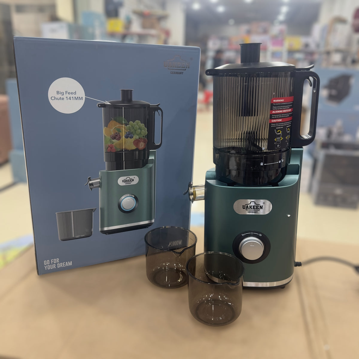 Uakeen Full Size Slow Juicer ZL-2209