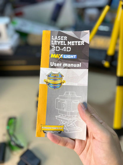 DEWALT Laser Level Meter 3D-4D with Tripod Stand