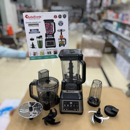 TurboTronic Kitchen System - Food Factory (TT-PB800) &amp; Blender (TT-PB600)