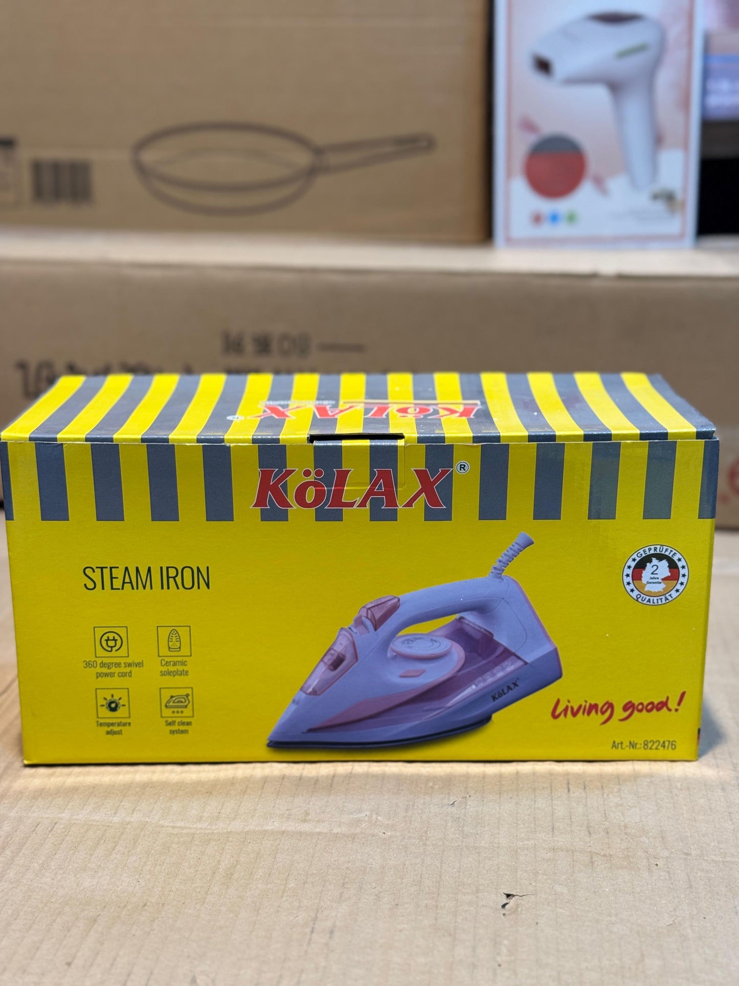 KOLAX Steam iron 2400W Gemany barnd