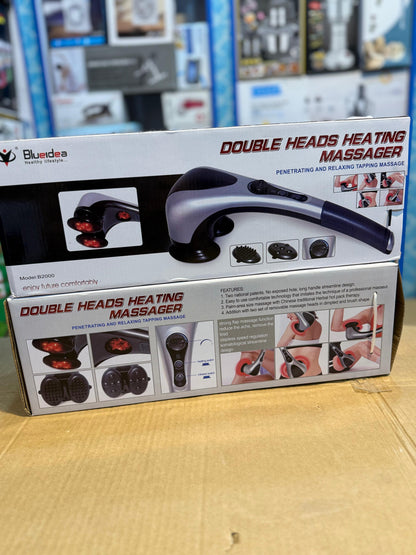 Double Heads Heating Massager B2000
