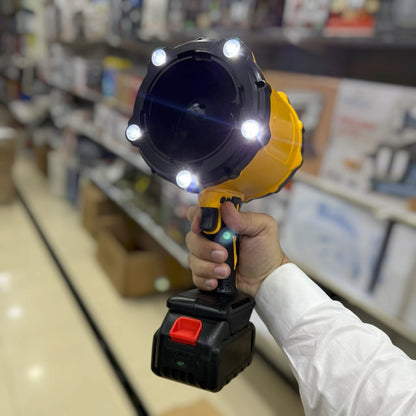 SELANEK Cordless Leaf Blower 2000W - 7000mAh Rechargeable Battery with LED Lights