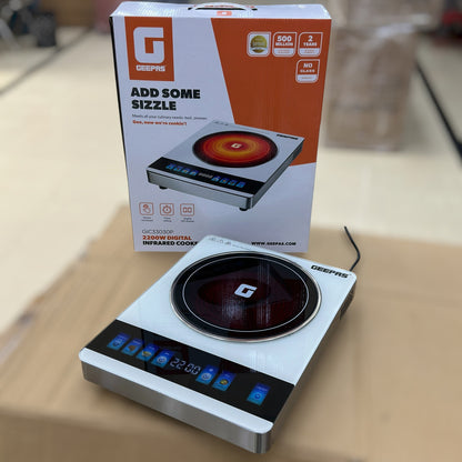 Geepas Digital Infrared Cooker GIC33030P 2200W