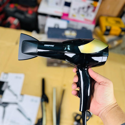 3-in-1 Hair Dryer Curler & Straightener Combo Set Styling Kit 86055