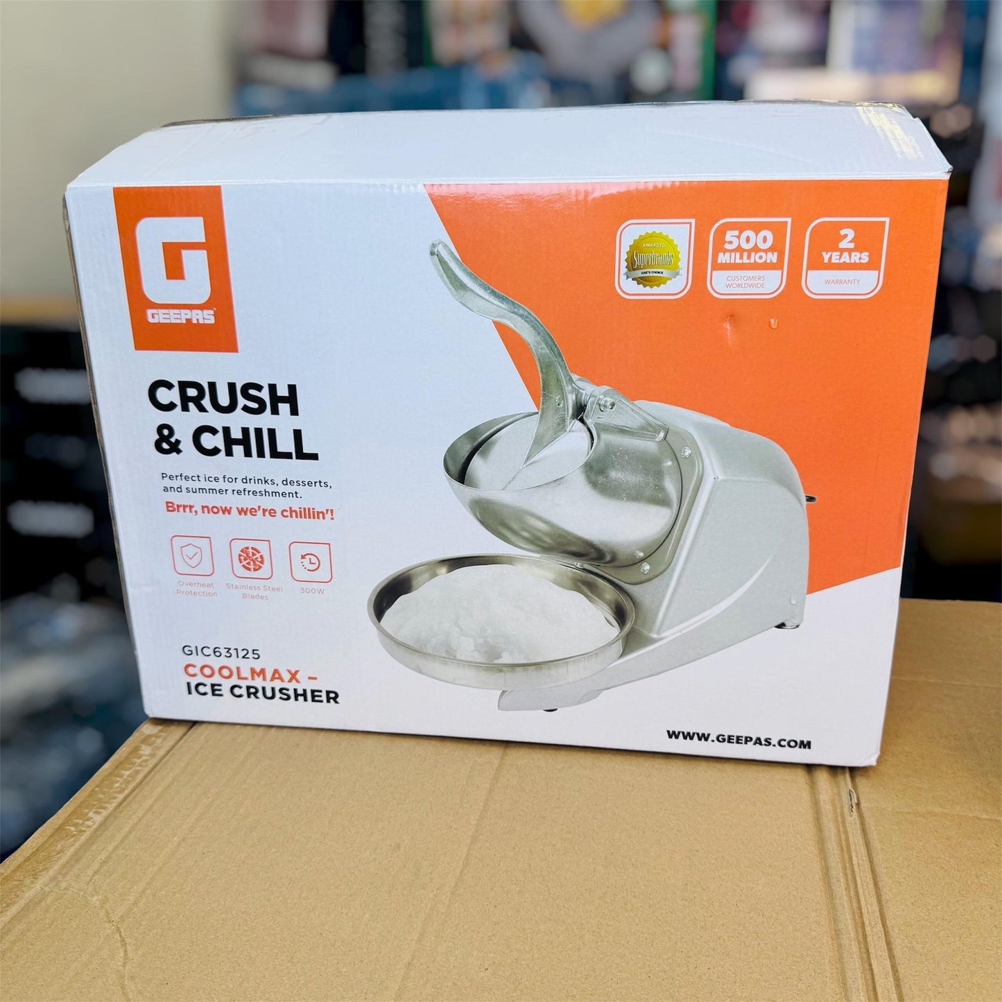 Geepas CoolMax Ice Crusher GIC63125
