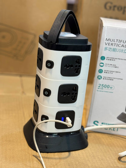 Multiple Functions Power Socket 2500W | Safe & Durable Extension Board