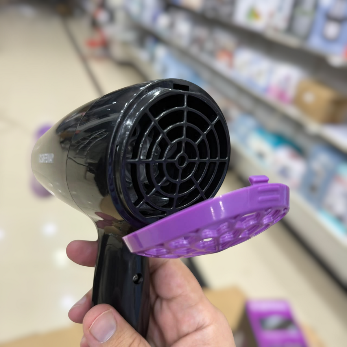 Safeway Lightweight Hair Dryer - Smooth Drying, 1800W DC Motor