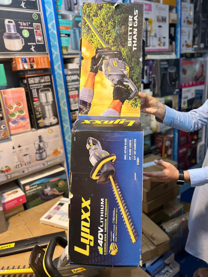 Lynxx Gedge Trimmer 40V lithium buttery