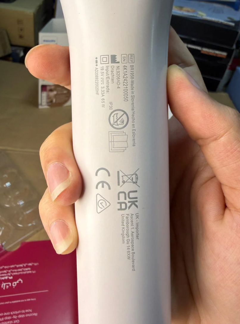 Philips Lumea IPL 9900 Series Hair Removal Device (SenseIQ Technology)