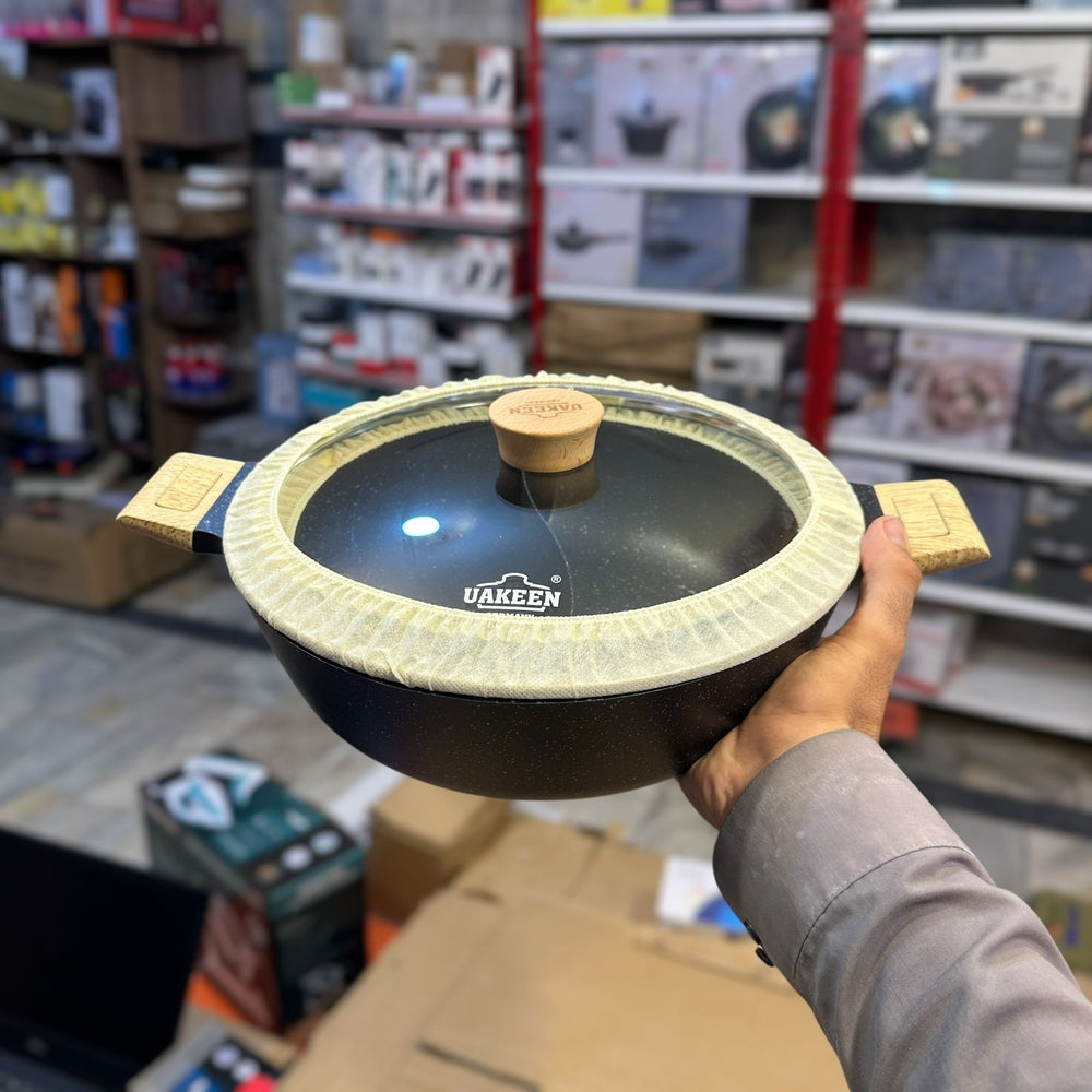 Uakeen Germany Induction Die-Cast Granite Hot Pot VK-1023