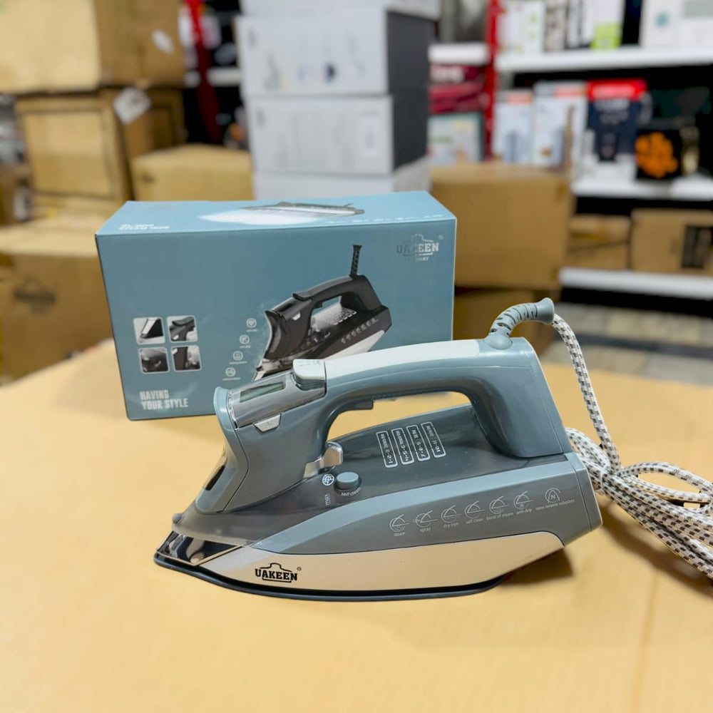 Uakeen Digital Steam Iron ZL-809 – karkhanolottmall.com