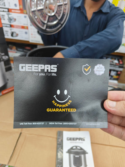 Original Geepas Pressure cooker 8L