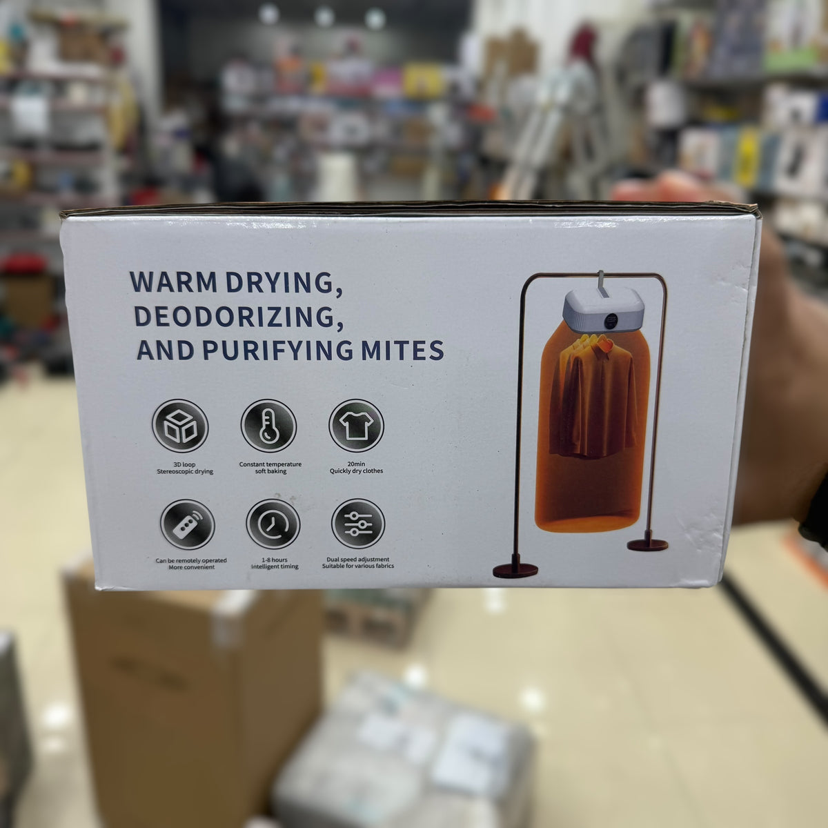 Electric Folding Clothes Dryer