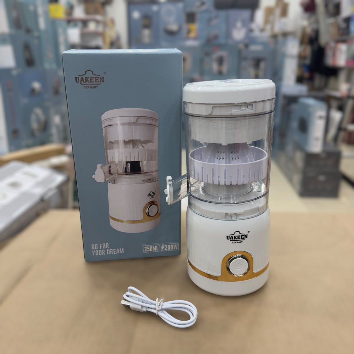 UAKEEN rechargeable Citrus Juicer Zl-2211A-Zl-2211B