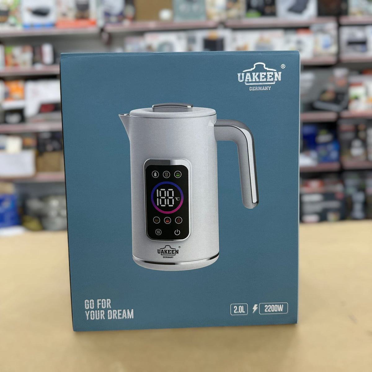 Uakeen 2L Digital Keep Warm Electric Kettle ZL-042