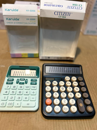 Imported Original Solar Calculator – Portable & Eco-Friendly