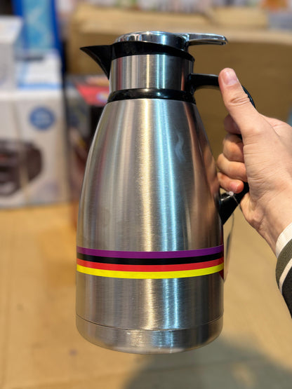 OQAAB Thermos 2L | Original Imported Vacuum Flask for Hot & Cold Drinks