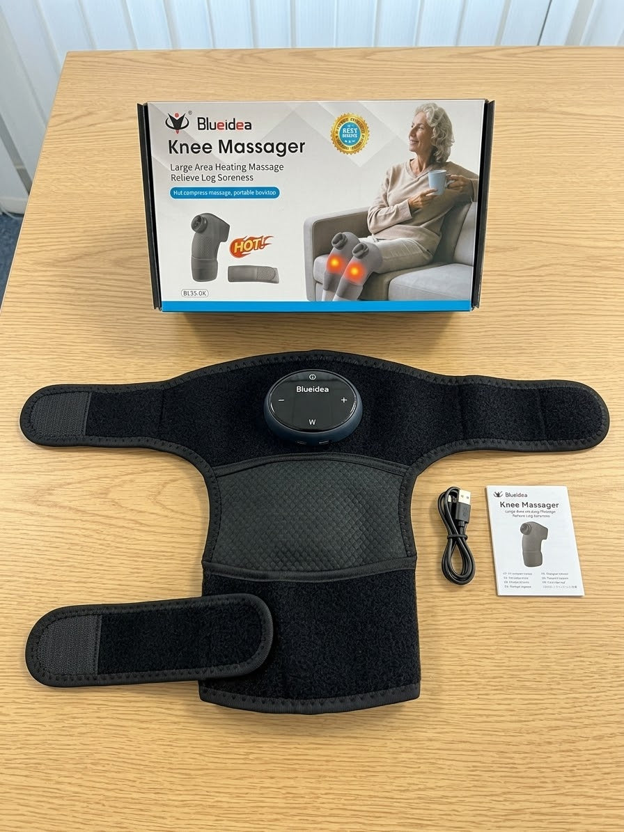 Blueidea Knee Massager BLD-66 - Heating Massage for Knee &amp; Leg Soreness Relief