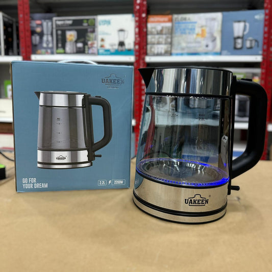 Uakeen Glass Electric Kettle ZL-006