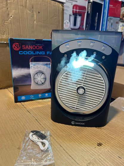 Sanook Rechargeable Cooling Fan – Portable & Energy Saving