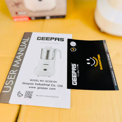 Geepas wet / dry 2 in 1 spice grinder