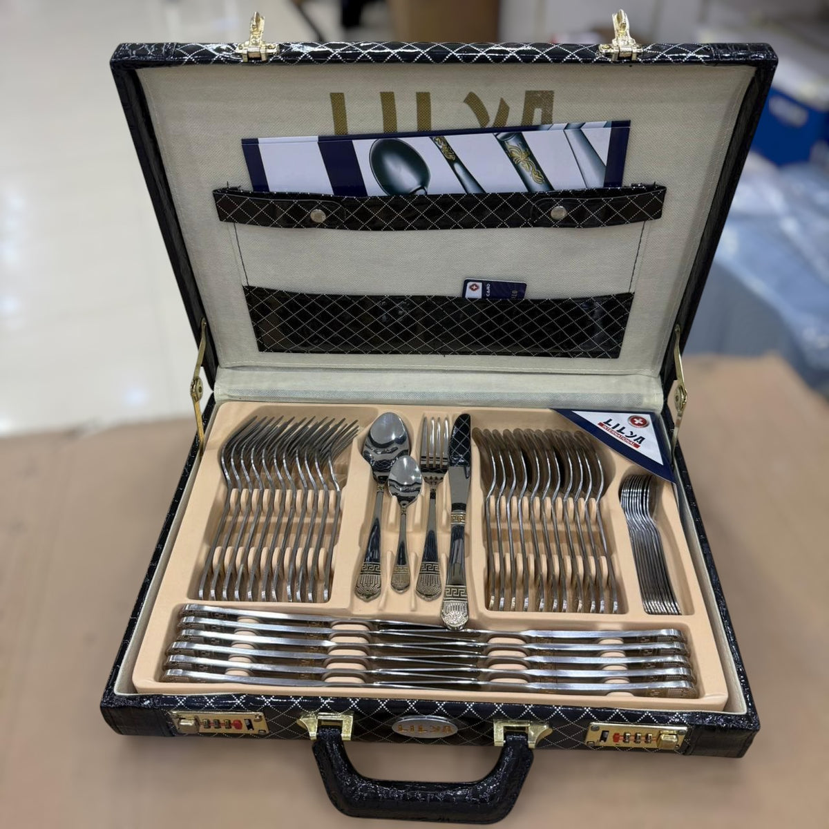 LYLIA 48pcs cutlery set price in Pakistan