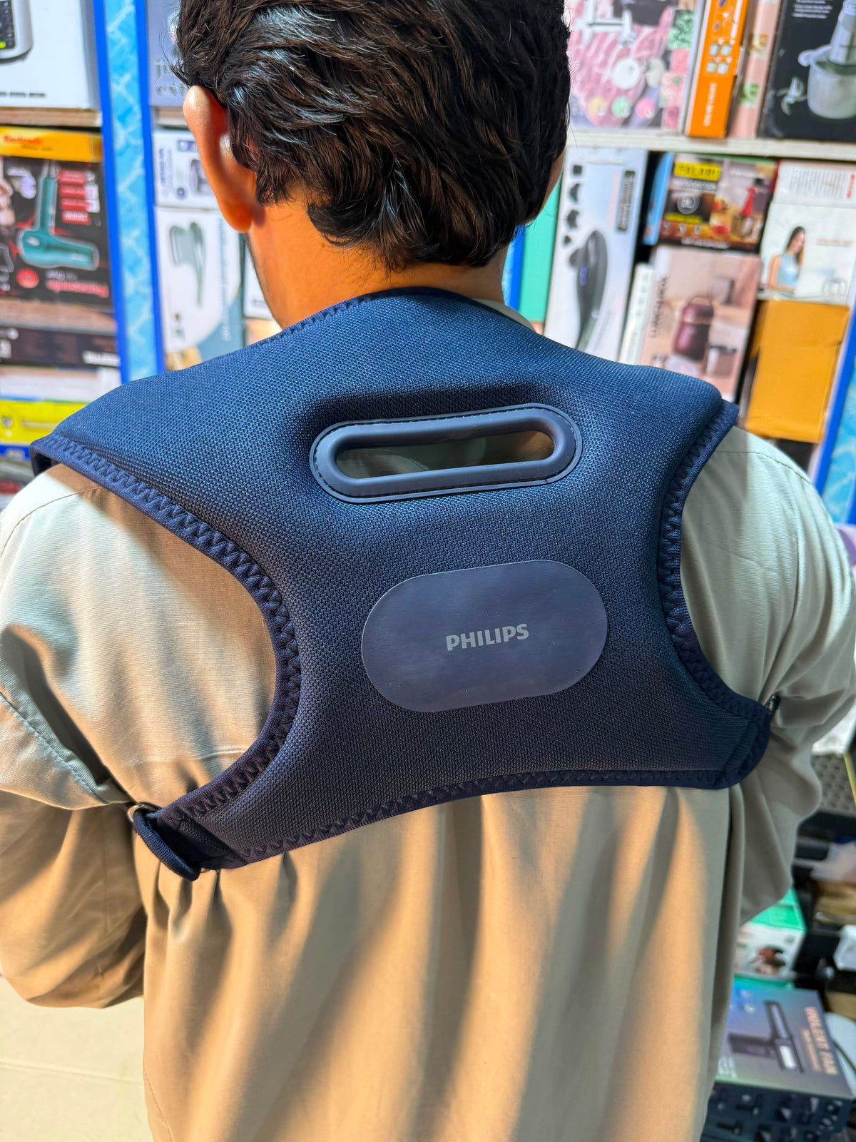 PHILIPS Back Shoulder Massage Vest PPM3601B