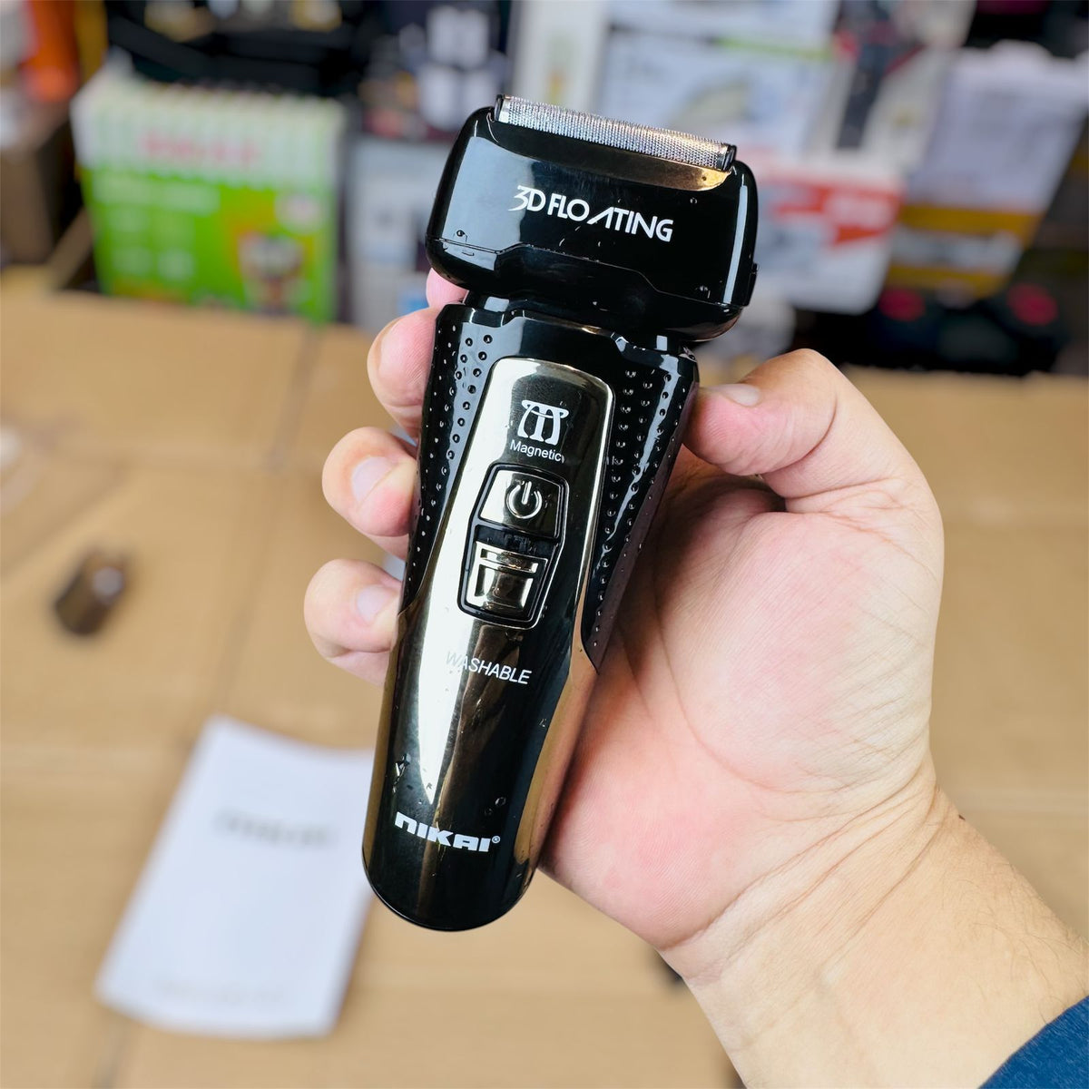 Nikai 3D washable shaver price in Pakistan