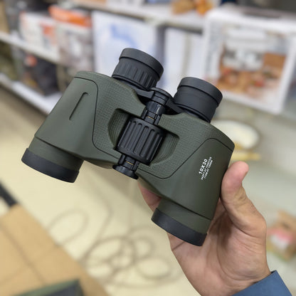 High Quality 16x30 Binoculars - Army Green with Carry Pouch, Neck Strap & Cleaning Cloth