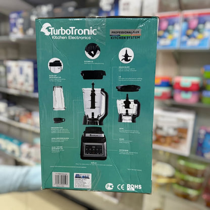 TurboTronic Kitchen System - Food Factory (TT-PB800) &amp; Blender (TT-PB600)