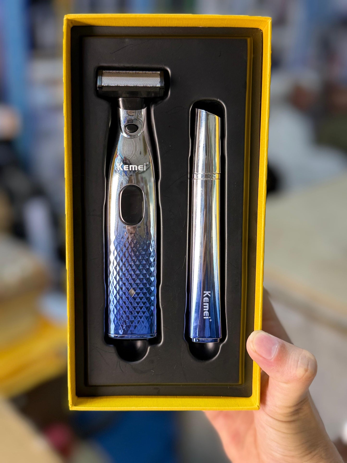 Kemei Durablade Shaver, Trimmer & Nose Trimmer KM-3236