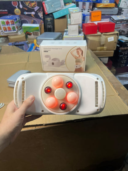 Abdominal Massager Belt ML-116A/B - Heat Therapy Rechargeable Waist & Belly Massager