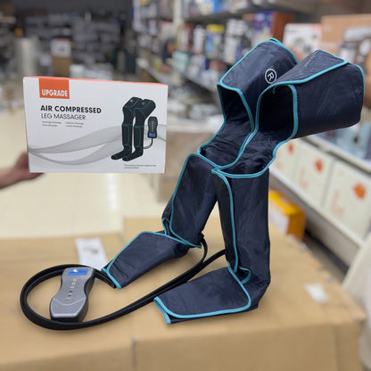 KONG QI BO Air Compression Leg Massager - Dual Leg Sleeves with Controller