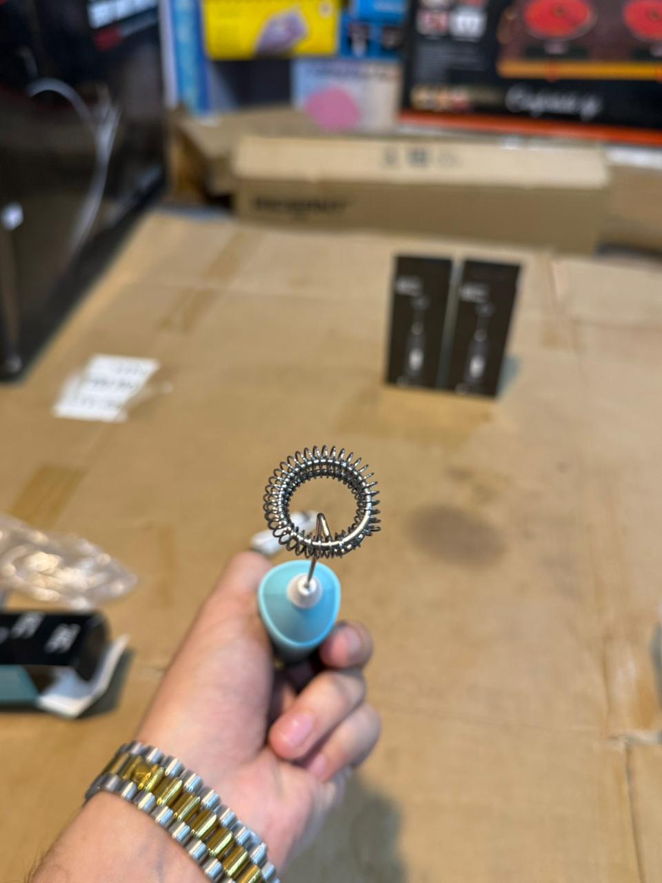 Rechargeable coffee further 3w