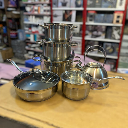 Korkmaz Tombik 12Pcs Cookware Set