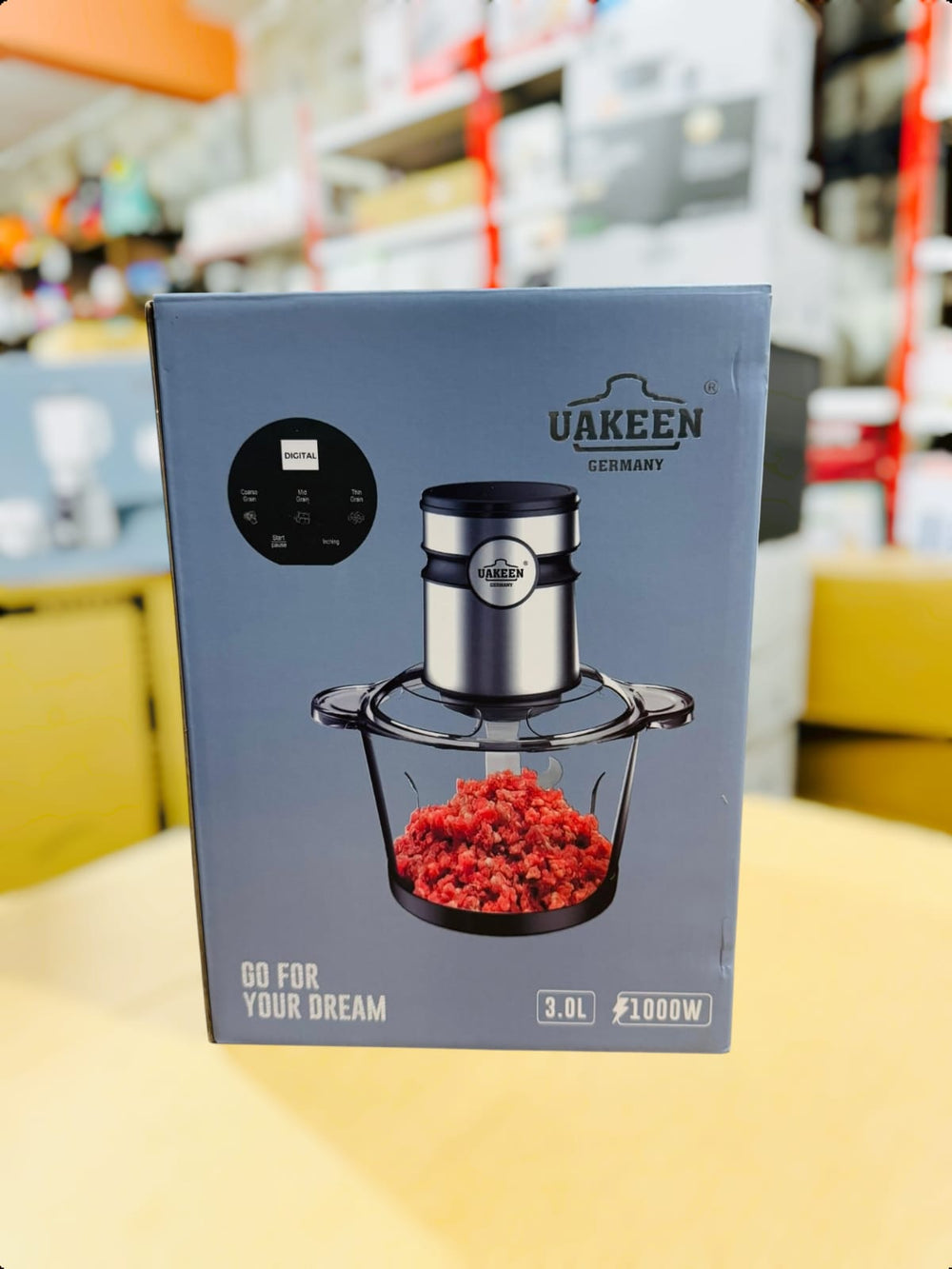 Uakeen Digital 3L Glass Chopper ZL-113