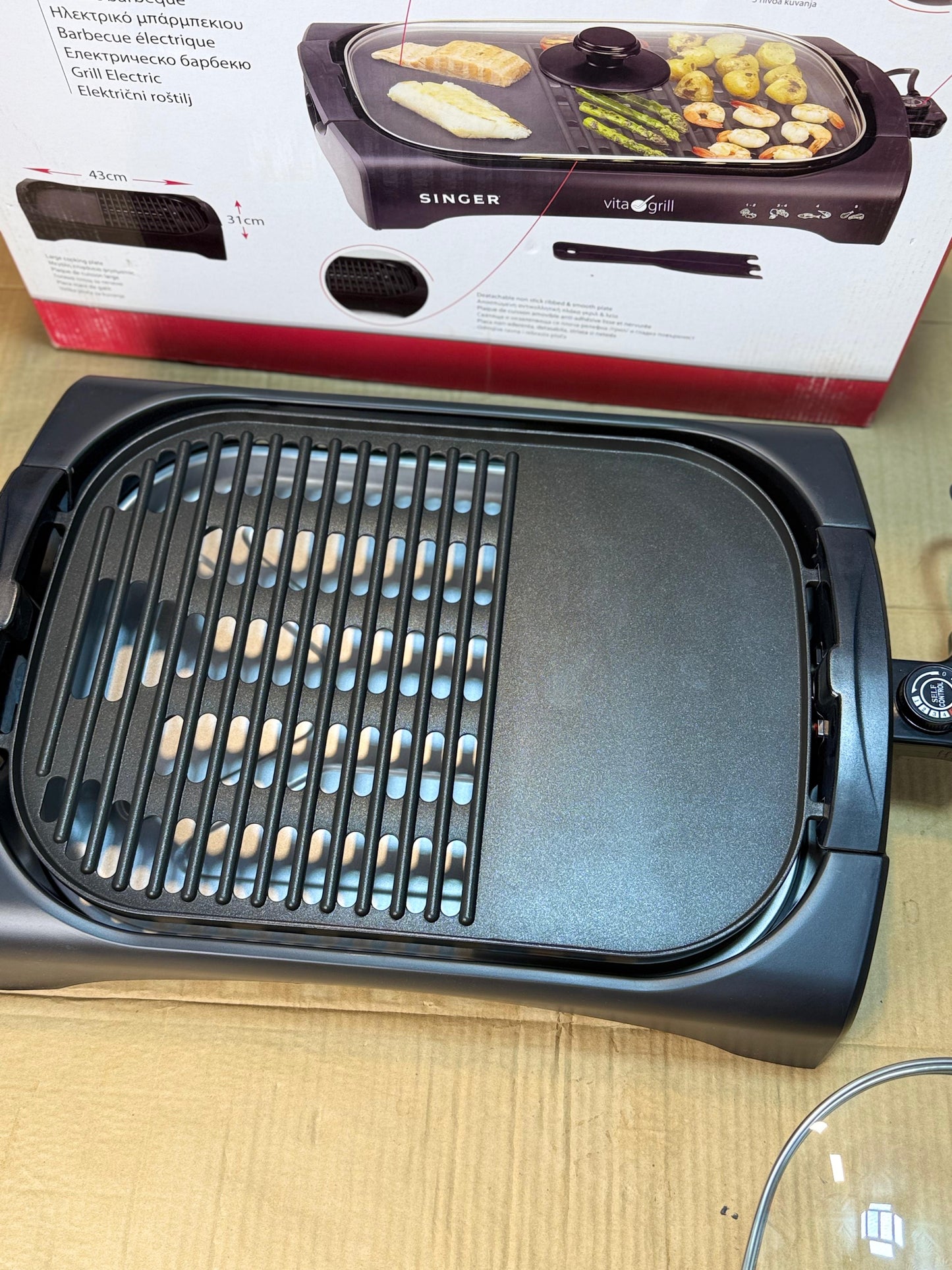 Electric grill maker Large size