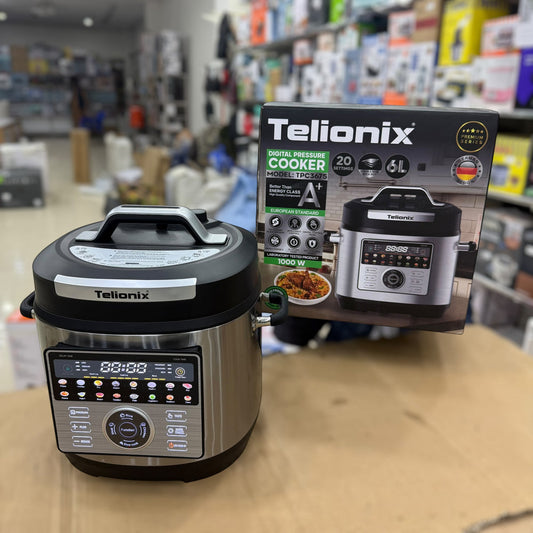 Telionix Digital Pressure Cooker 6-Litres Capacity TPC3675