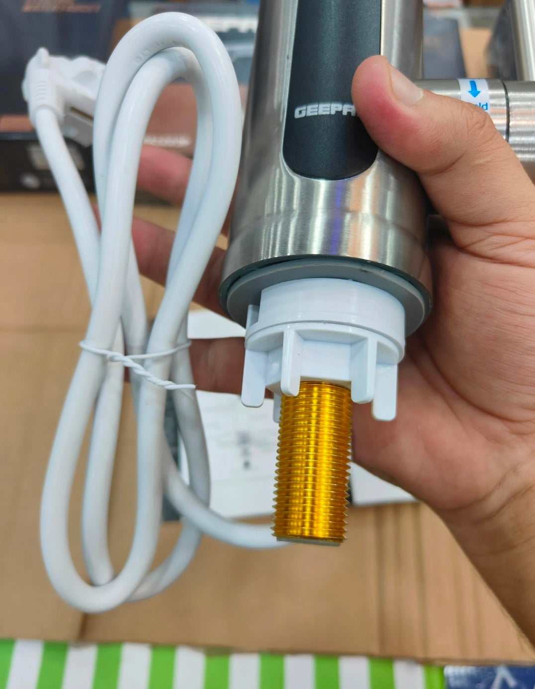 Geepas Electric Water Heating Faucet GWF61226P