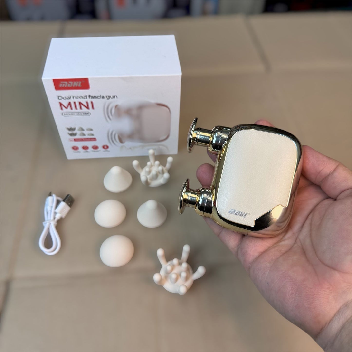 MDHL Mini Dual Head Fascia Gun (Model: MD-6011